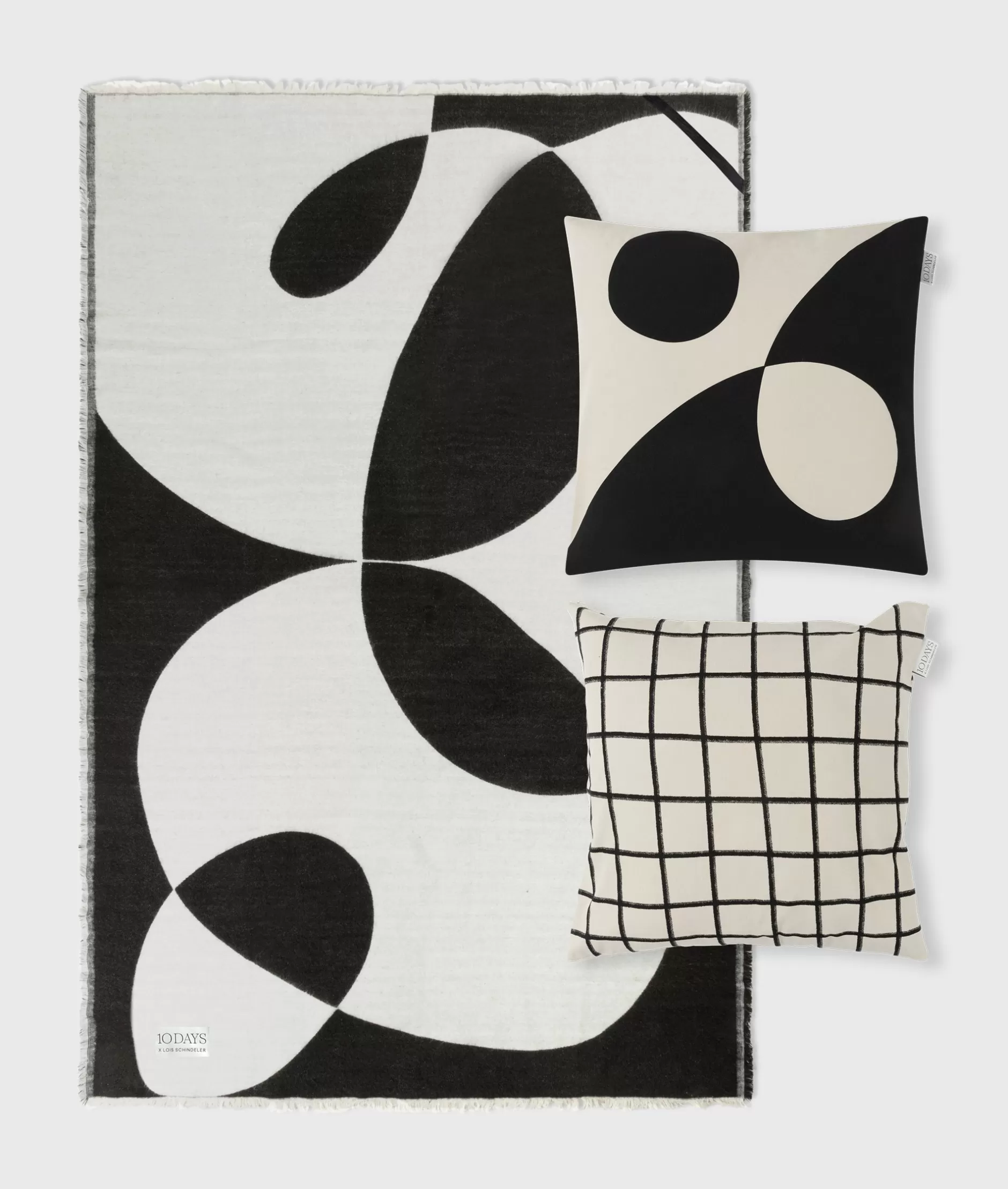Federe 10Days - Set Comodo da X Pezzi in Tessuto Traspirante con Design Moderno di Lois Schindeler, Ideali per Camera da Letto