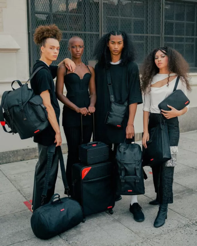 Sprayground - Borsa Necessaire Portaoggetti 24/7, Ideale Come Portafortuna da Viaggio