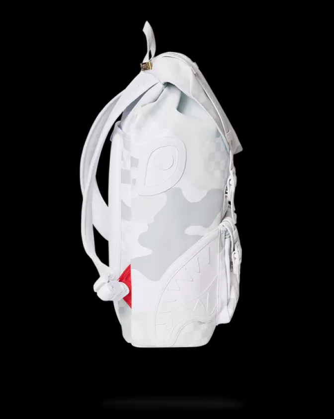 Zaino Sprayground Hills 3AM - Design Esclusivo Bianco con Trama Montagna