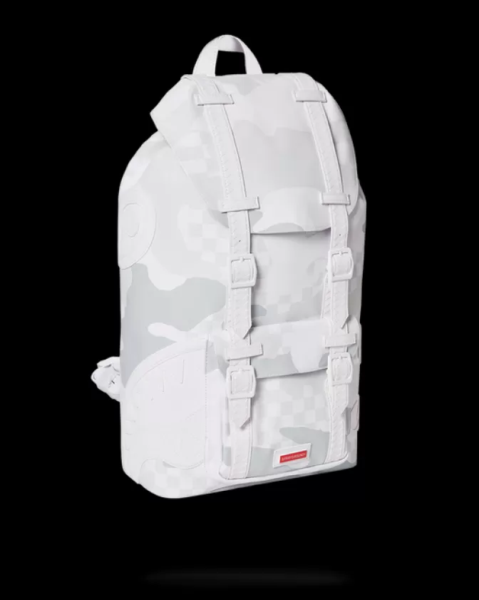 Zaino Sprayground Hills 3AM - Design Esclusivo Bianco con Trama Montagna