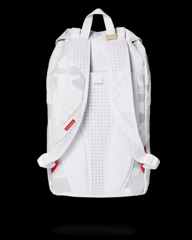 Zaino Sprayground Hills 3AM - Design Esclusivo Bianco con Trama Montagna