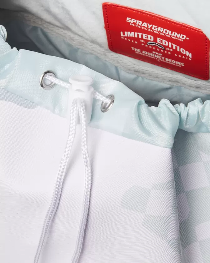 Zaino Sprayground Hills 3AM - Design Esclusivo Bianco con Trama Montagna