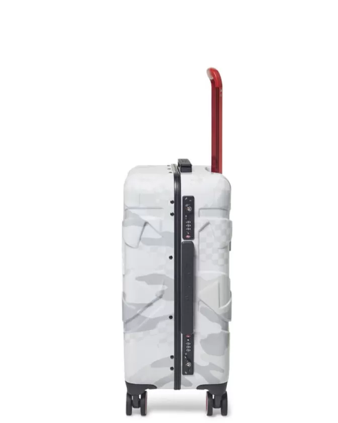 Valigia rigida Sprayground Sharknautics - Edizione Limitata Le Blanc 3AM con design esclusivo, bagaglio a mano ultraresistente per viaggiatori urbani