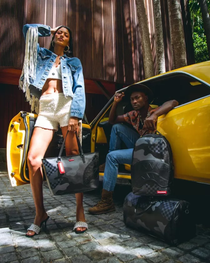 SPRAYGROUND Urban Essentials - Zaino a Tracolla 24/7 Notte Senza Fine (3 Pack) Borsa Multifunzione Impermeabile con Stile Streetwear Iconico