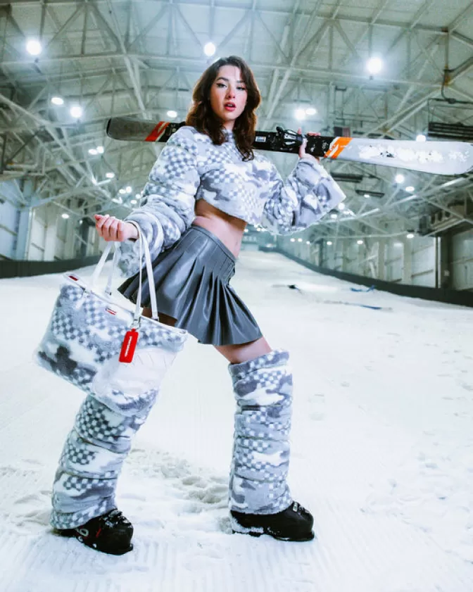 Borsa Sprayground - Design Esclusivo 3 del Mattino, Morbida Ispirazione Alpina Svizzera