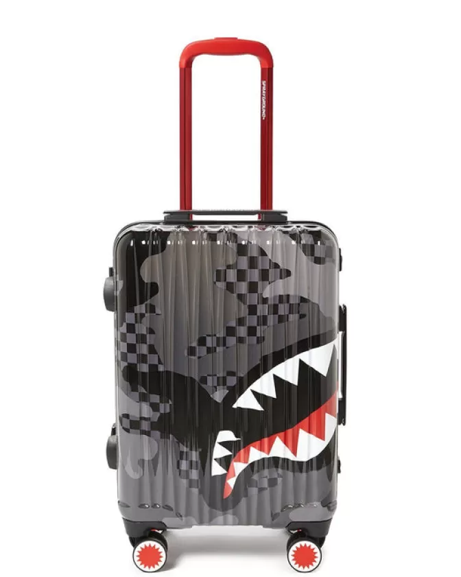 Valigia Cabina Sprayground 'Sharknautics 3AM' - Bagaglio 22 Pollici per Viaggi Stilosi