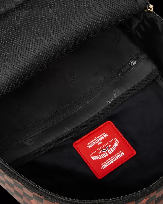 Sprayground Zaino Urbano con Graffiti 3D - Modello Esclusivo DLXV