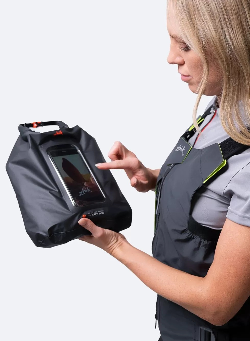 Borsa impermeabile 6 litri per escursioni femminili - Zaino stagna sportivo con sacca asciutta per viaggi e attività all'aria aperta
