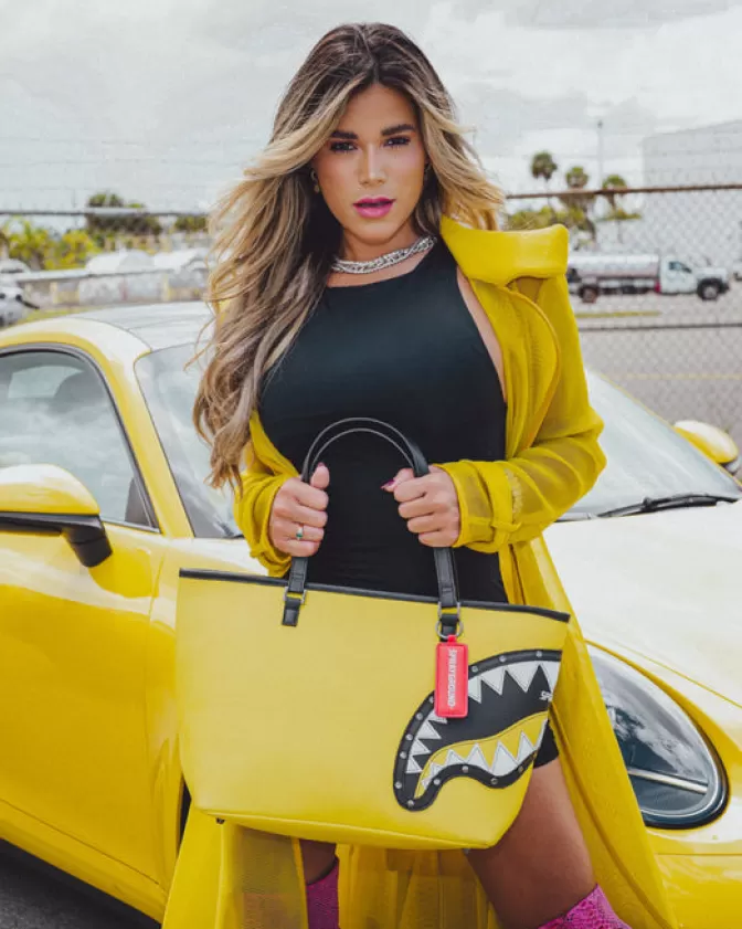 Sprayground Borsa Iconica - Tote Scatto Adrenalina per Stile Senza Tempo