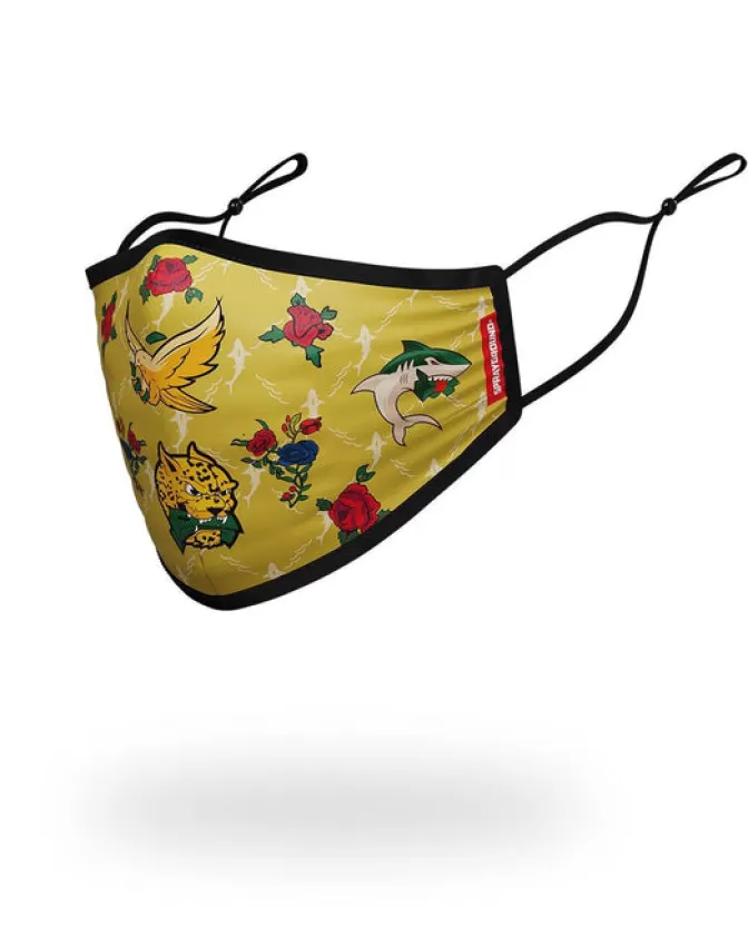 Sprayground Mascherine Moda Air Italia - Confortevole e Aderente per Adulti