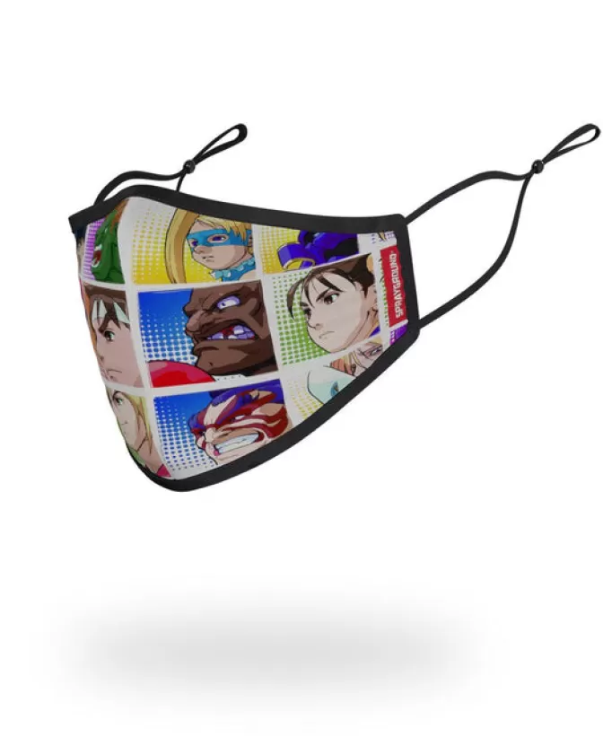 Sprayground Maschera Street Fighter Stile Gaming - Copriviso Modellante per Adulti con Design Iconico da Giocatore

(Nota: Ho mantenuto i termini chiave 