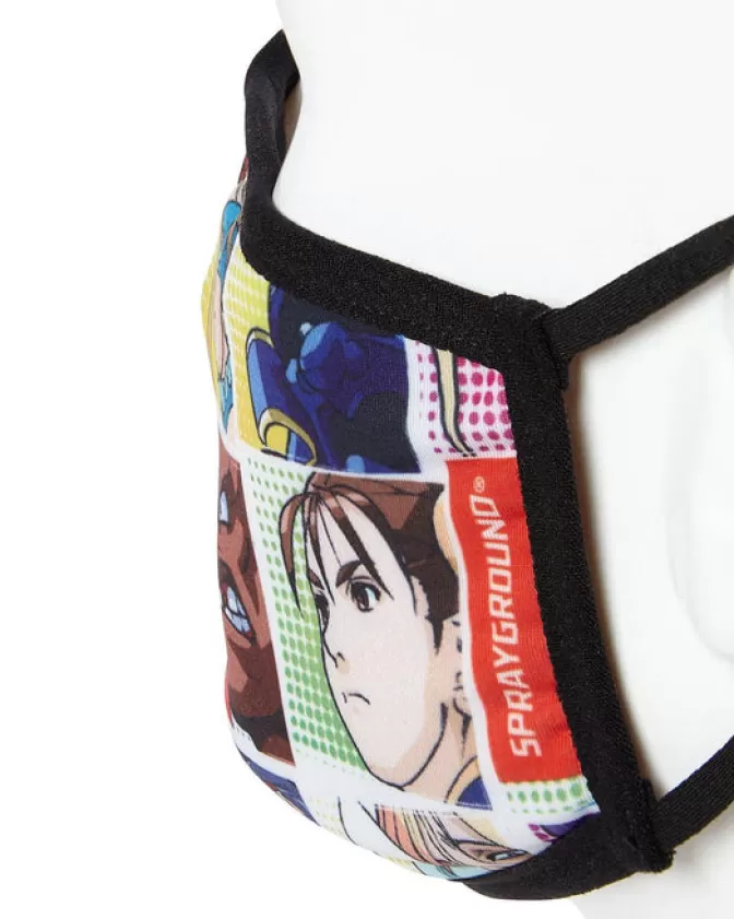 Sprayground Maschera Street Fighter Stile Gaming - Copriviso Modellante per Adulti con Design Iconico da Giocatore

(Nota: Ho mantenuto i termini chiave 
