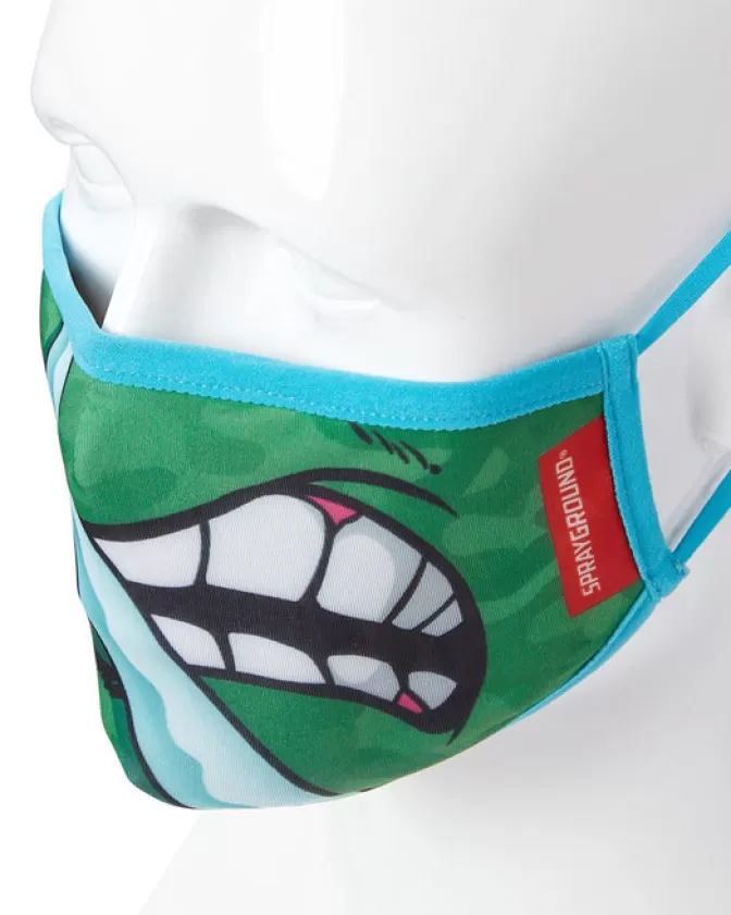Sprayground – Mascherina Modellante per Adulti Leonardo Tartaruga Ninja Design Squalo | Copertura Confortevole & Stile Urbano