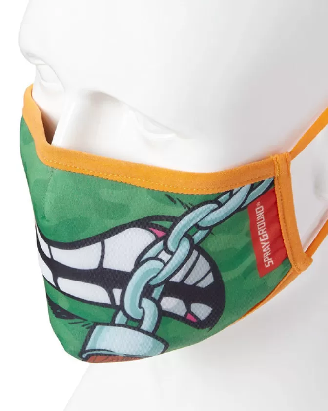Sprayground MASCHERINA ADULTI TMNT - EDIZIONE MICHELANGELO CON DESIGN DINAMICO A SQUALO | Copertura ergonomica modellante | Promozione Lampo Limitata

(：，，，。，，。)
