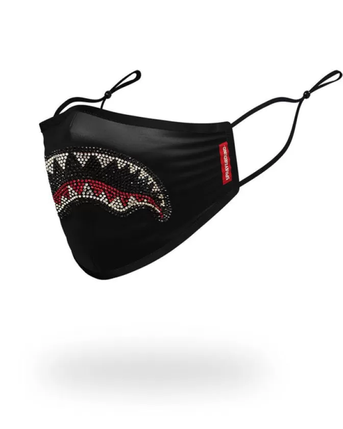 Sprayground Mascherina Trinity Shark Adattamento Morbido - Protezione Ergonomica per Adulti (Ultimi Pezzi Disponibili)