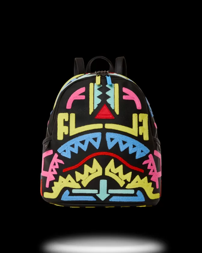Zaino Sprayground Savage Futurista - Design Audace con Tecnologia A.I.4 per Esploratori Urbani, Stile Ribelle e Funzionalità Avanzata