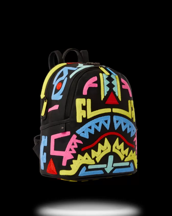 Zaino Sprayground Savage Futurista - Design Audace con Tecnologia A.I.4 per Esploratori Urbani, Stile Ribelle e Funzionalità Avanzata