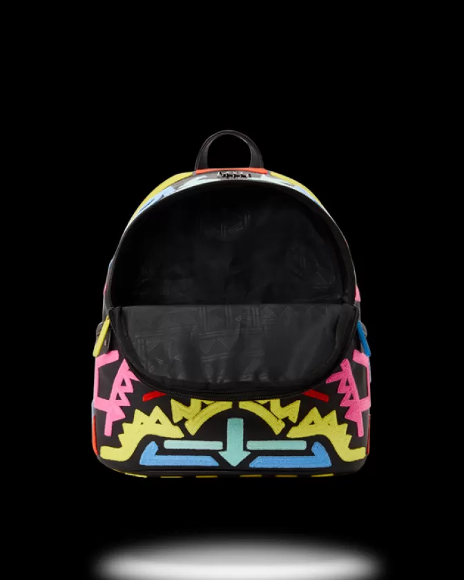 Zaino Sprayground Savage Futurista - Design Audace con Tecnologia A.I.4 per Esploratori Urbani, Stile Ribelle e Funzionalità Avanzata