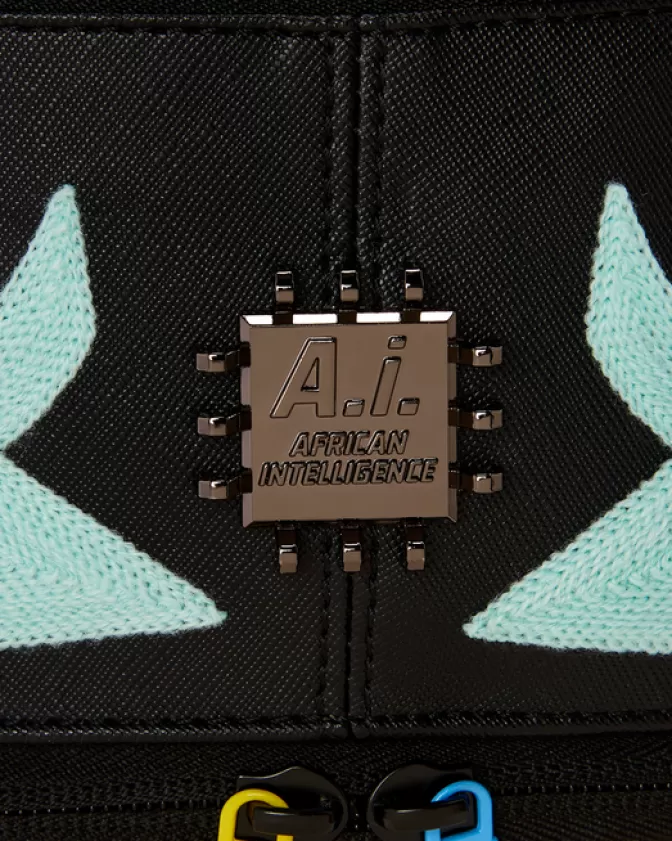 Zaino Sprayground Savage Futurista - Design Audace con Tecnologia A.I.4 per Esploratori Urbani, Stile Ribelle e Funzionalità Avanzata