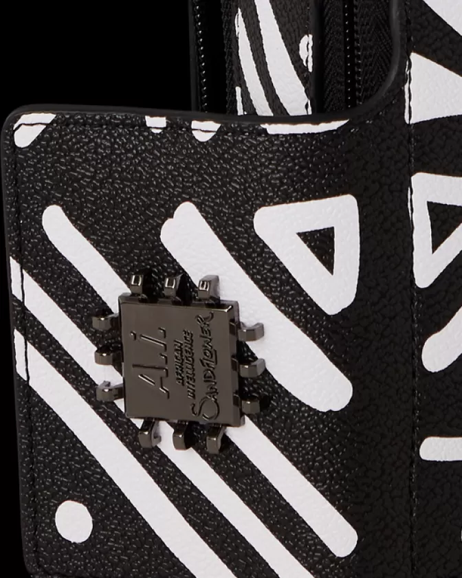 Sprayground Zaini a Tracolla | Borsa Crossbody Africana A.I.8 - Storia Originale con Design Tribale

(：