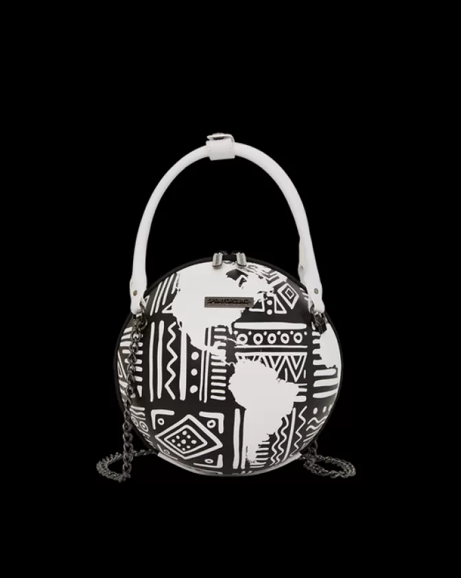 Sprayground - Borse Iconiche A.I.8: Intelligenza Africana | Edizione Speciale Globo con Design Ispirato alle Origini