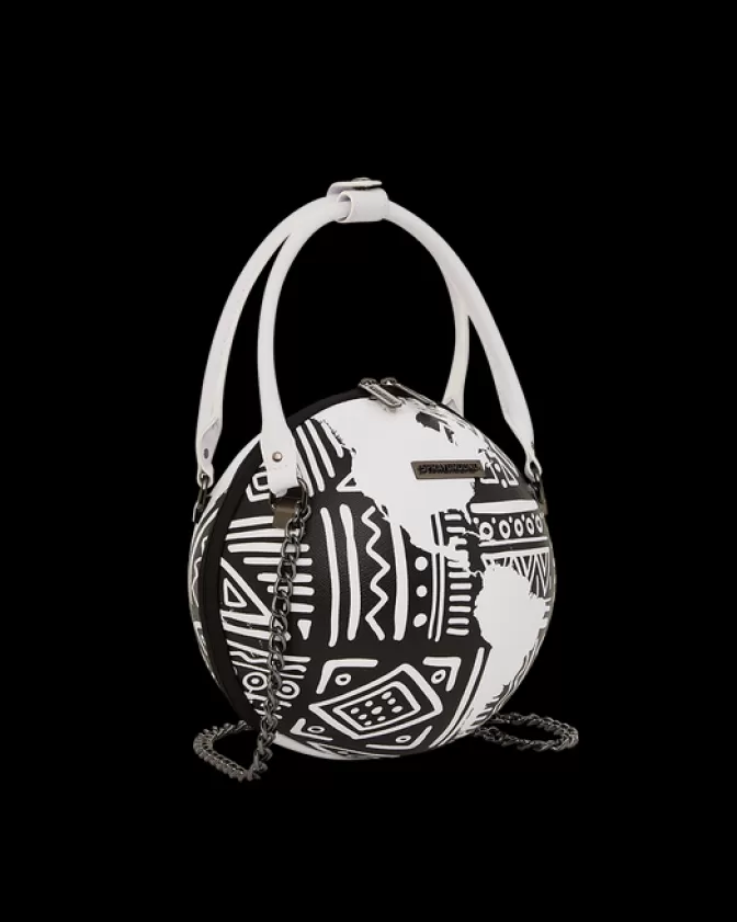 Sprayground - Borse Iconiche A.I.8: Intelligenza Africana | Edizione Speciale Globo con Design Ispirato alle Origini