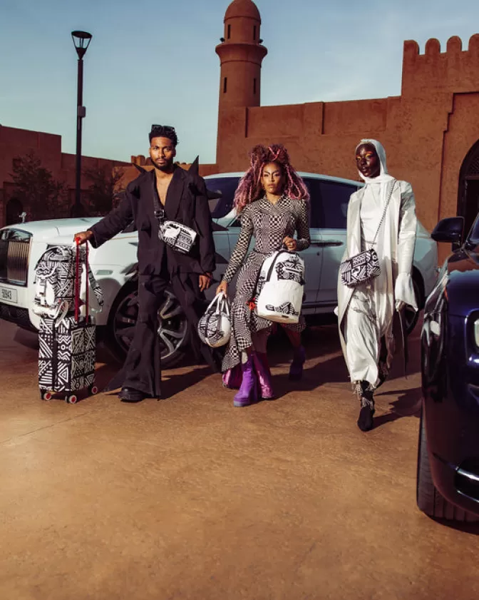 Sprayground - Borse Iconiche A.I.8: Intelligenza Africana | Edizione Speciale Globo con Design Ispirato alle Origini
