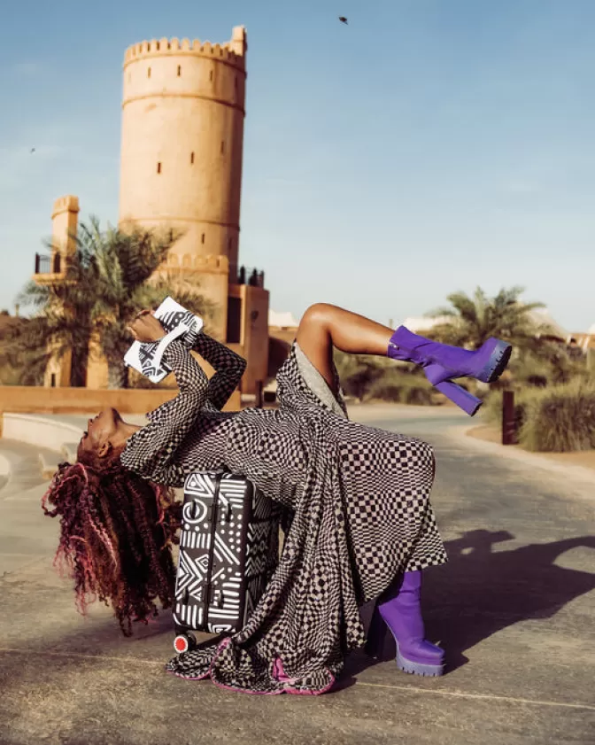 Valigia Cabina Rigida Sharknautica by Sprayground - Edizione Limitata 