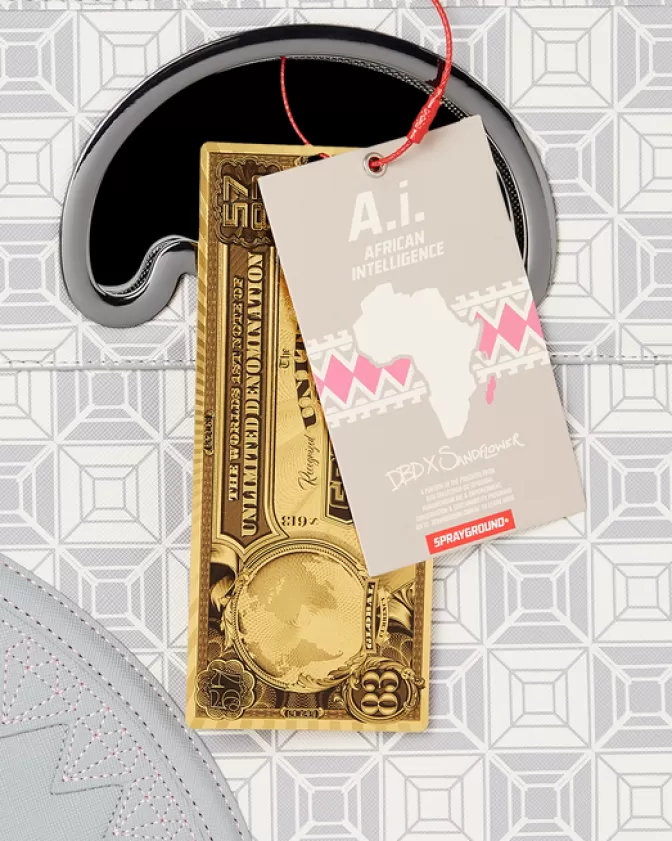 Borsa Sprayground A.I.8 - Design Intelligente con Ispirazione Africana | Elegante e Pratica per la Donna Moderna Sempre in Movimento | Compagna Urbana dal Tocco Cosmopolita 

Stile Unico, Funzionalità Senza Tempo - La Scelta Perfetta per la Vita Metropolitana