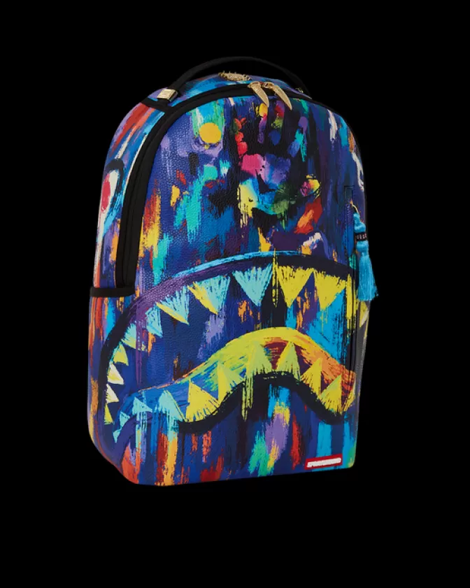 Zaino Sprayground Futuro Utopico con Tecnologia A.I.8 - Design Ispirato all'Intelligenza Africana (Modello DLXV)