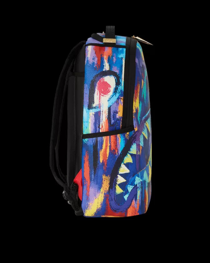 Zaino Sprayground Futuro Utopico con Tecnologia A.I.8 - Design Ispirato all'Intelligenza Africana (Modello DLXV)