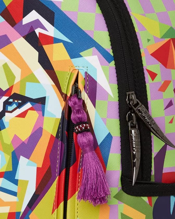 Zaino Sprayground A.I.8 - Design Unico con Stile Africano Contemporaneo, DLXV Edizione Limitata per Risvegliare il Leader che è in Te