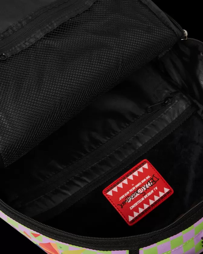 Zaino Sprayground A.I.8 - Design Unico con Stile Africano Contemporaneo, DLXV Edizione Limitata per Risvegliare il Leader che è in Te