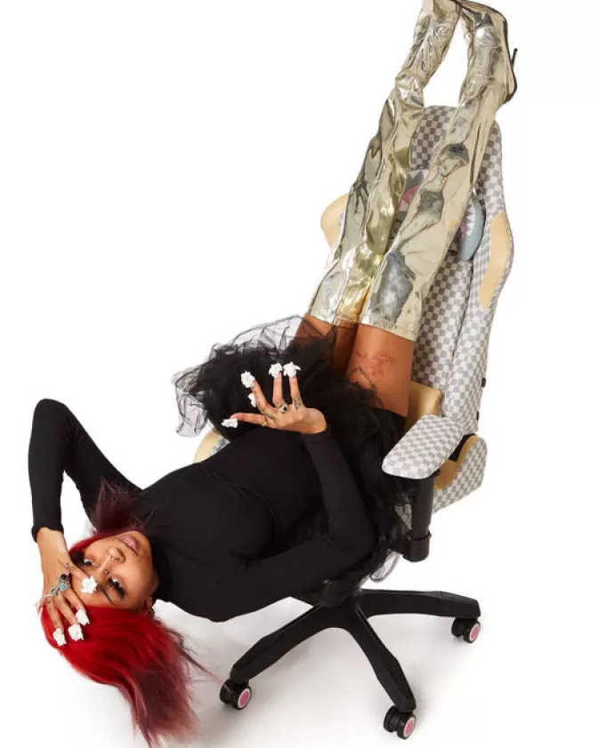 Poltrona Gaming Jetset 'Air to the Throne' - Edizione Limitata Esclusiva by Sprayground
