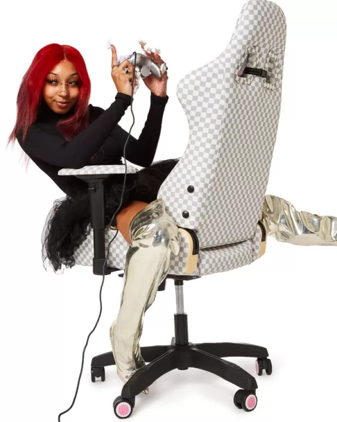 Poltrona Gaming Jetset 'Air to the Throne' - Edizione Limitata Esclusiva by Sprayground