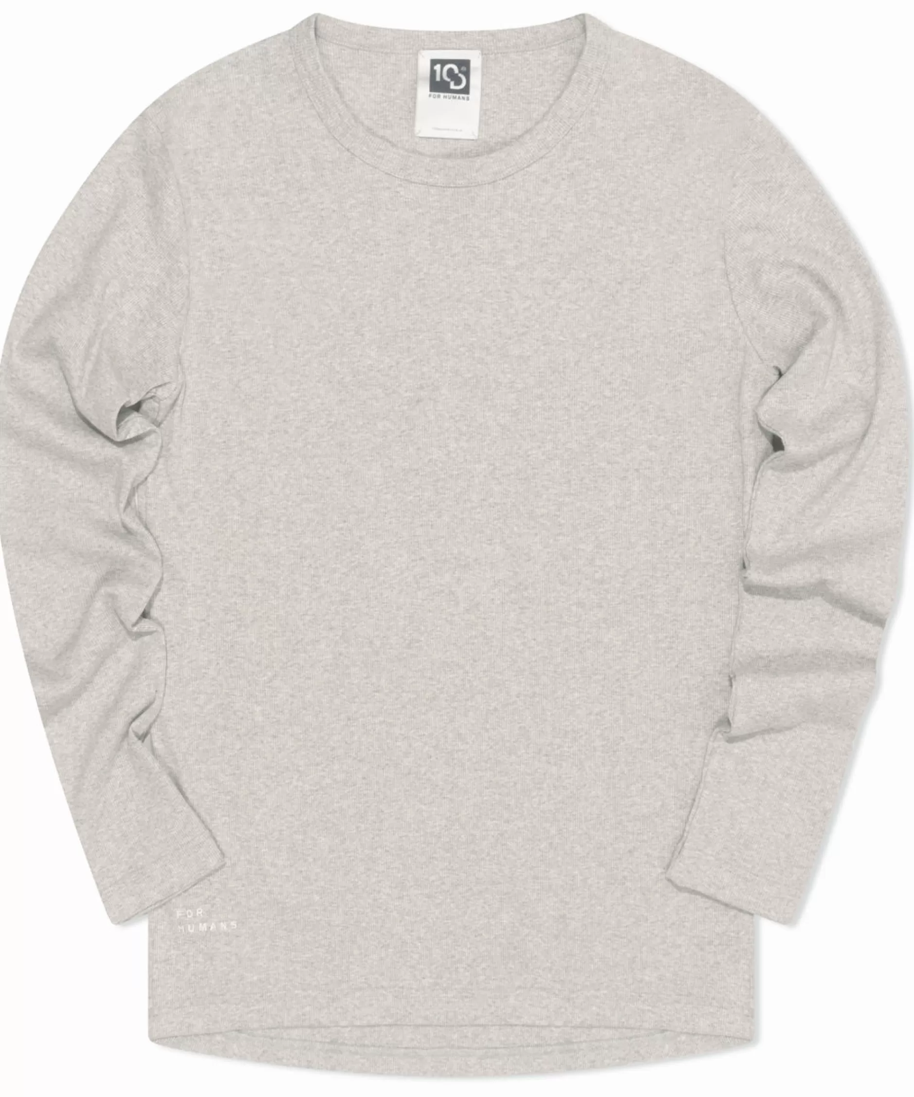 Maglia Confortevole in Jersey a Coste con Manica Lunga - Collezione 10DAYS per Uomo, Stile Casual di Alex