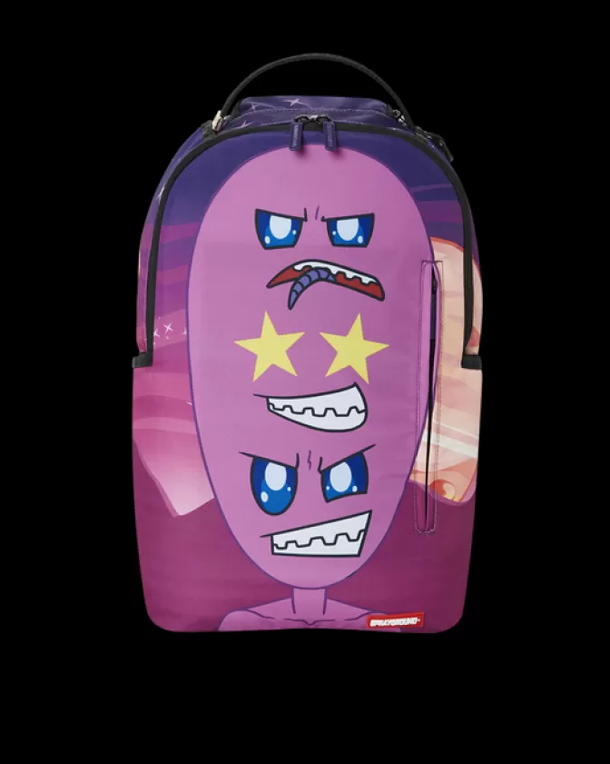 Zaino Sprayground Design Futurista - Stampa Alieni Extra-Large con Tema Spaziale
