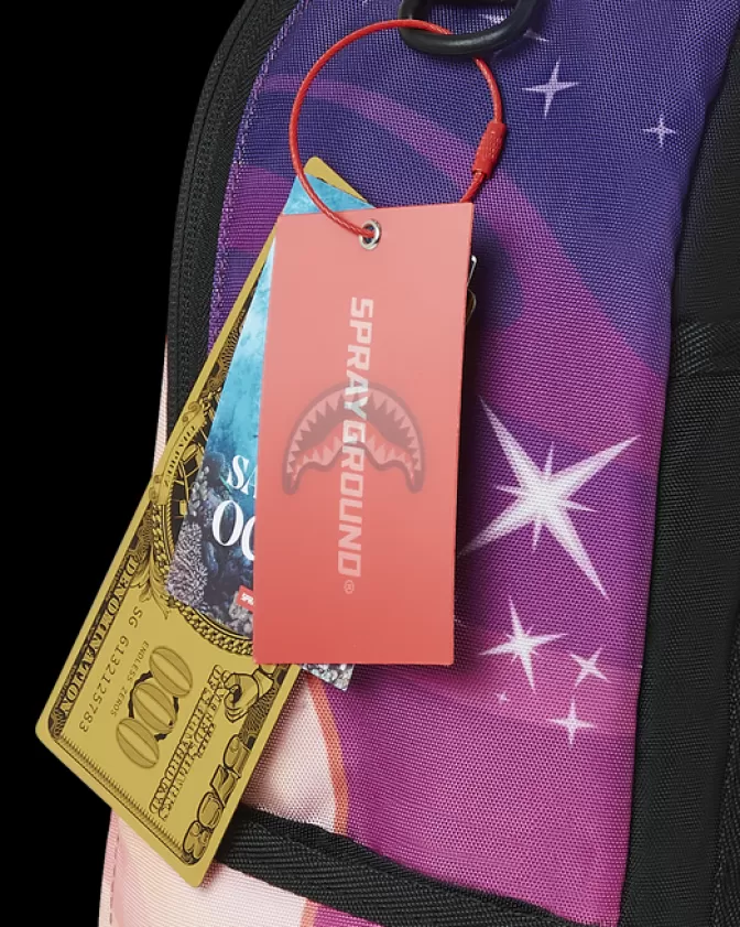Zaino Sprayground Design Futurista - Stampa Alieni Extra-Large con Tema Spaziale