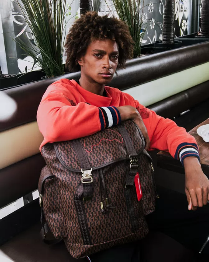Zaino Sprayground Monte Carlo - Navigatore Alfa Edizione Limitata per Avventure Urbane