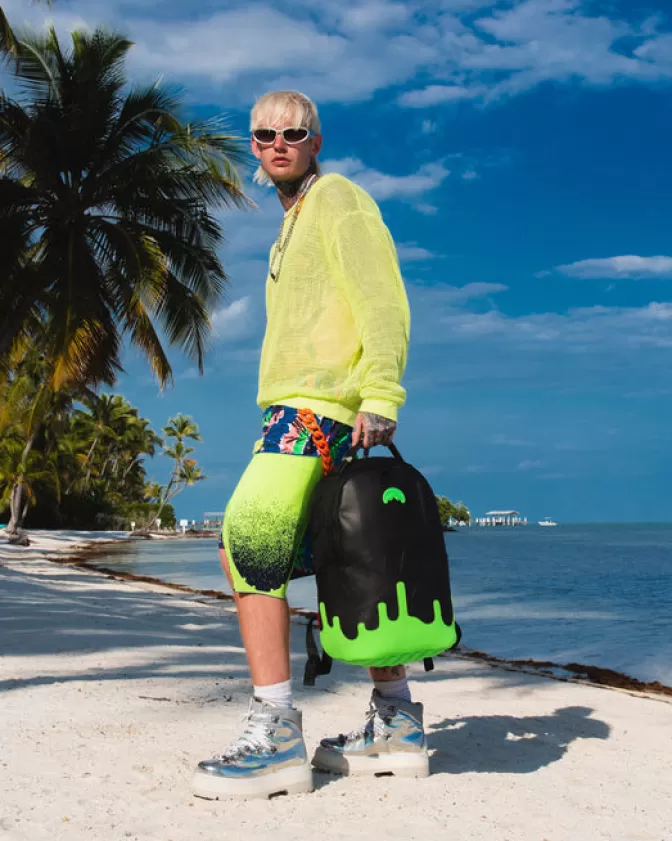 Zaino Sprayground Antigravità - Modello Verde Futuristico con Design Ergonomico (Codice DLXV)