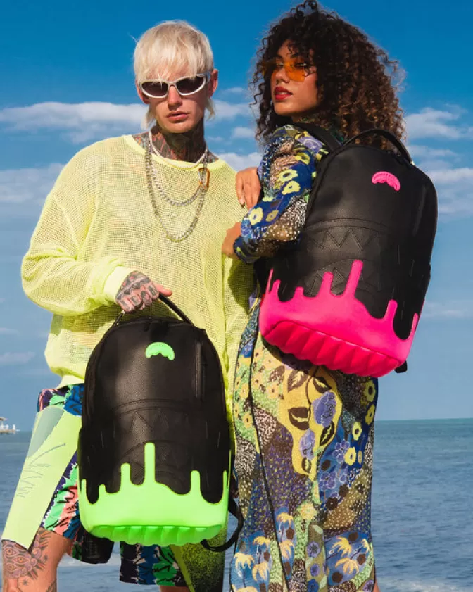 Zaino Sprayground Antigravità - Modello Verde Futuristico con Design Ergonomico (Codice DLXV)