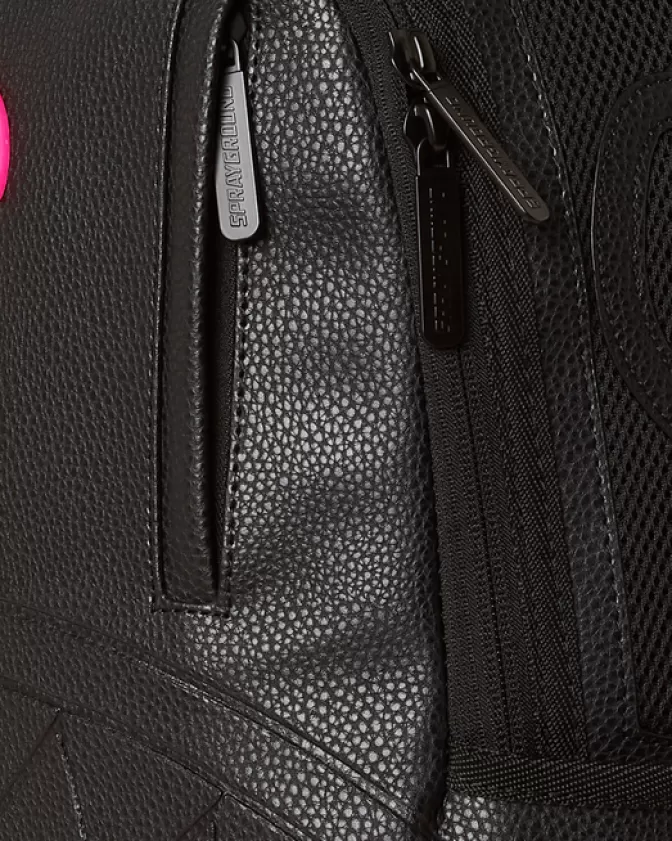 Zaino Sprayground DLXV - Design Anti-Gravità in Rosa Neon con Scompi Intelligenti