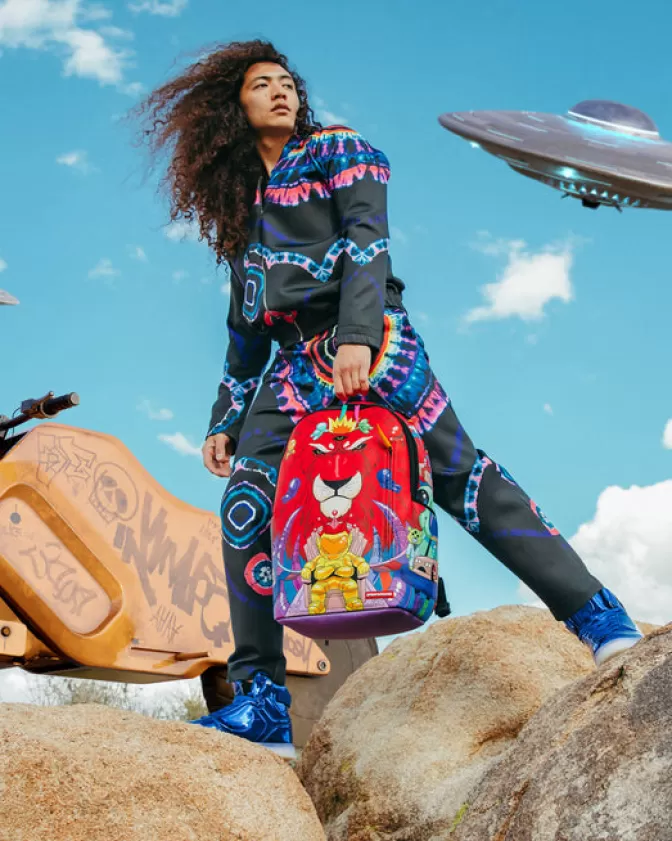 Zaino Sprayground Edizione Limitata - Astro King DLXV, Design Futuristica per Avventure Cosmiche