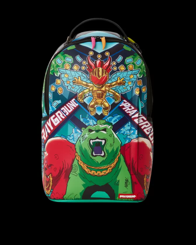 Zaino Sprayground DLXV - Viaggio Interstellare con Design Futuristico

(：，DLXV，