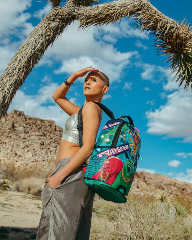 Zaino Sprayground DLXV - Viaggio Interstellare con Design Futuristico

(：，DLXV，
