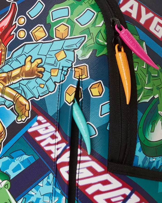 Zaino Sprayground DLXV - Viaggio Interstellare con Design Futuristico

(：，DLXV，