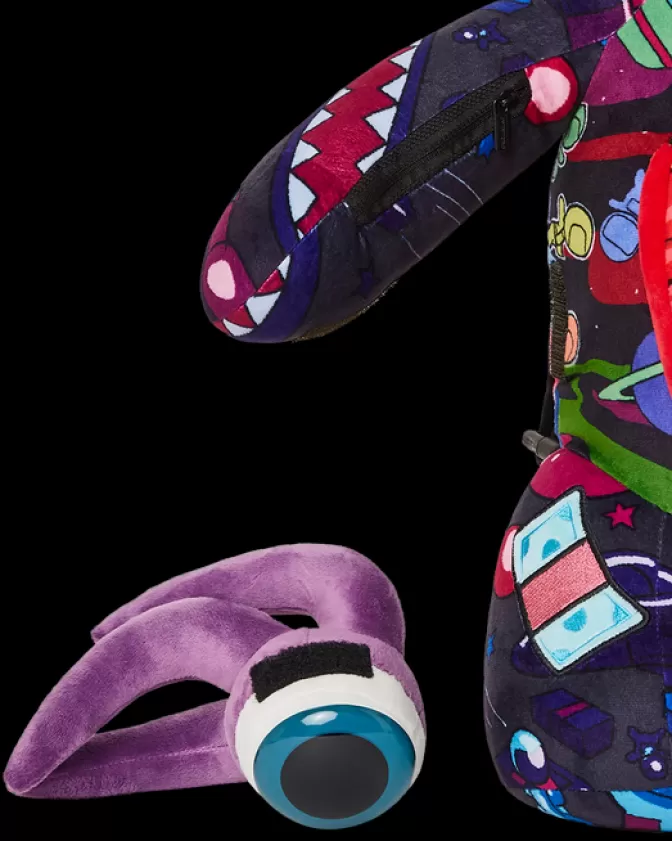 Zaini Sprayground Stile Orsacchiotto - Astro Twilight Edition con Ricamo Moneybear, Modelli Unici per Giovani Creativi