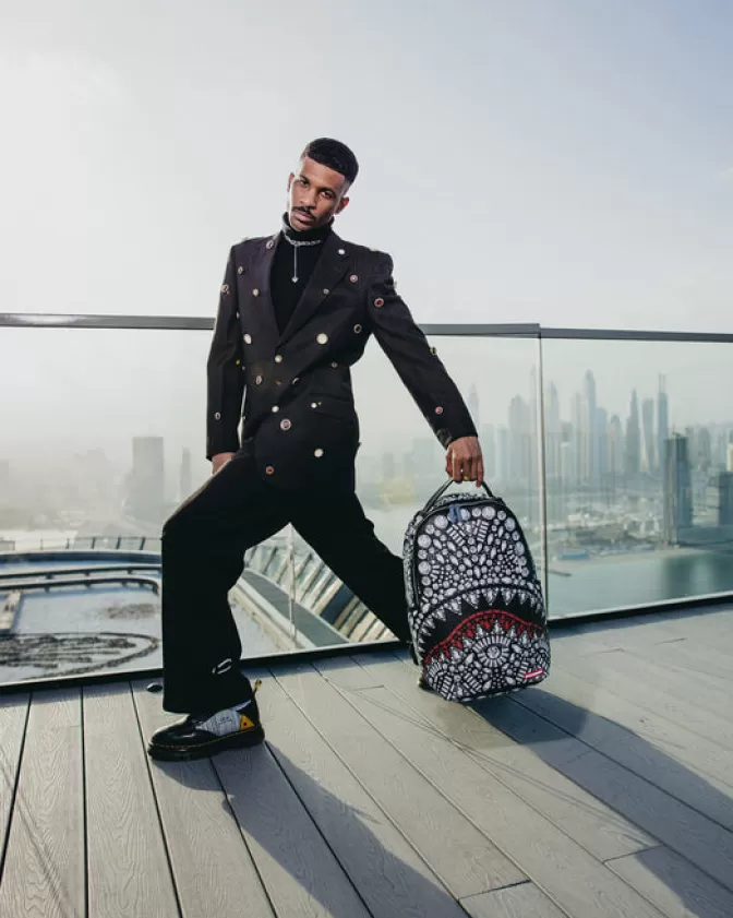 Sprayground Zaino Antifurto DLXV - Design Urbano con Compartimenti Blindati per Massima Sicurezza