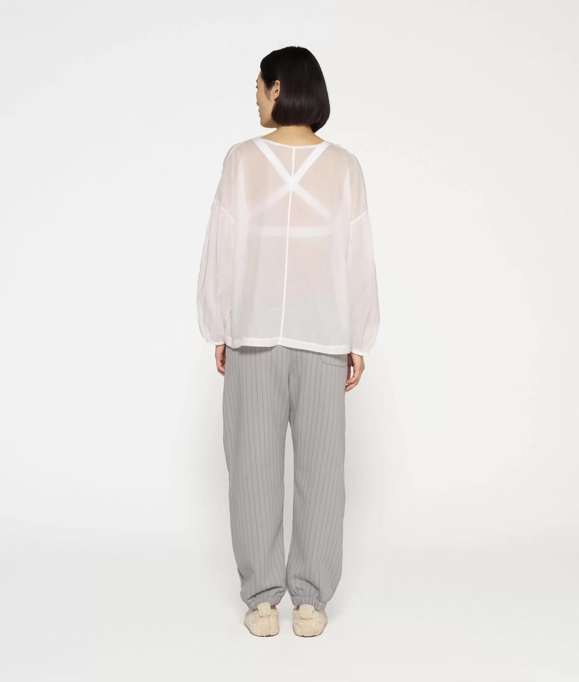 Camicia Elegante con Maniche a Palloncino - Stilizzata per 10 Giorni | Moda Femminile Contemporanea