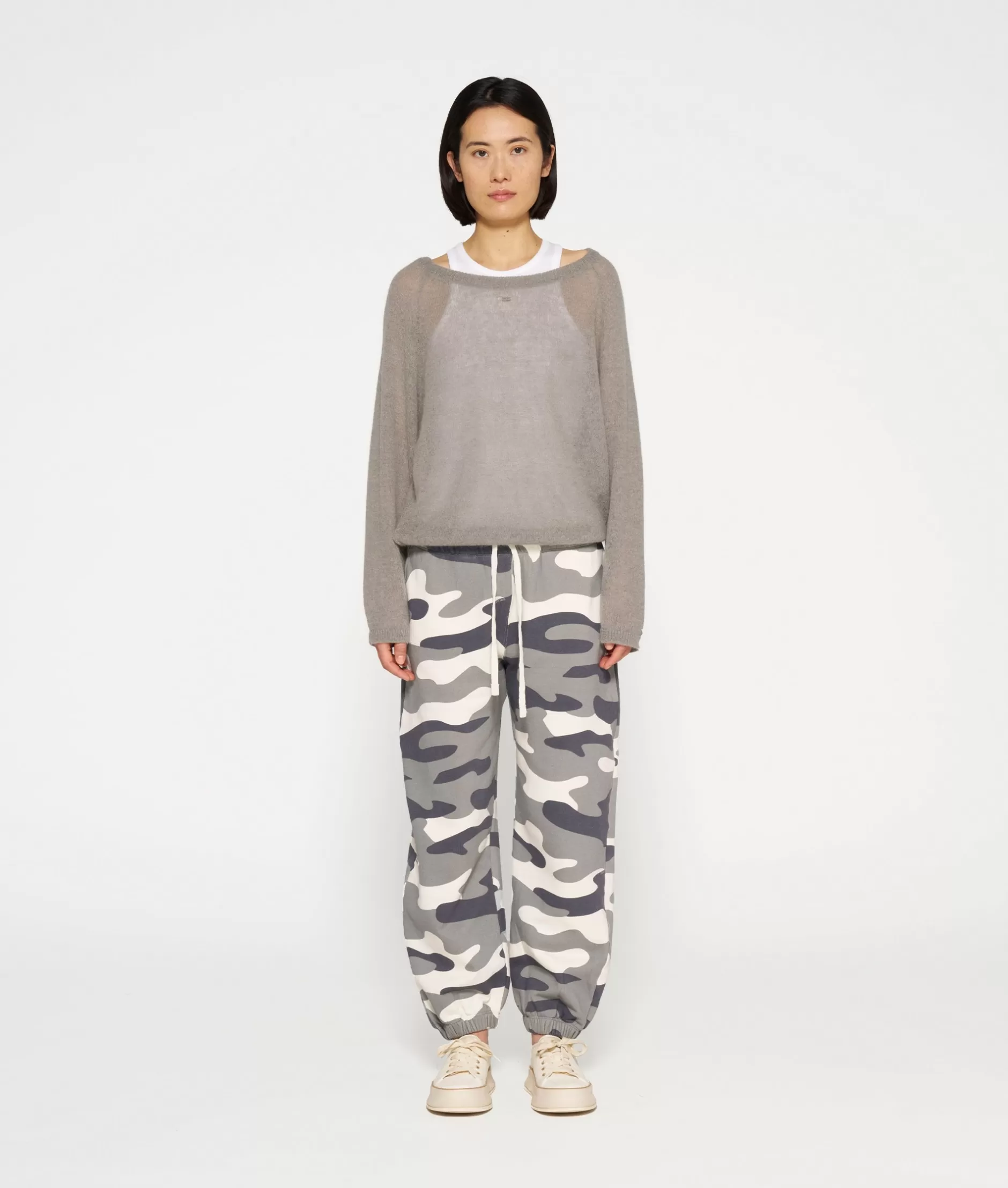 Pantaloni Jogger Donna in Stampa Mimetico 10DAYS - Comodi e Versatili per Stile Urbano